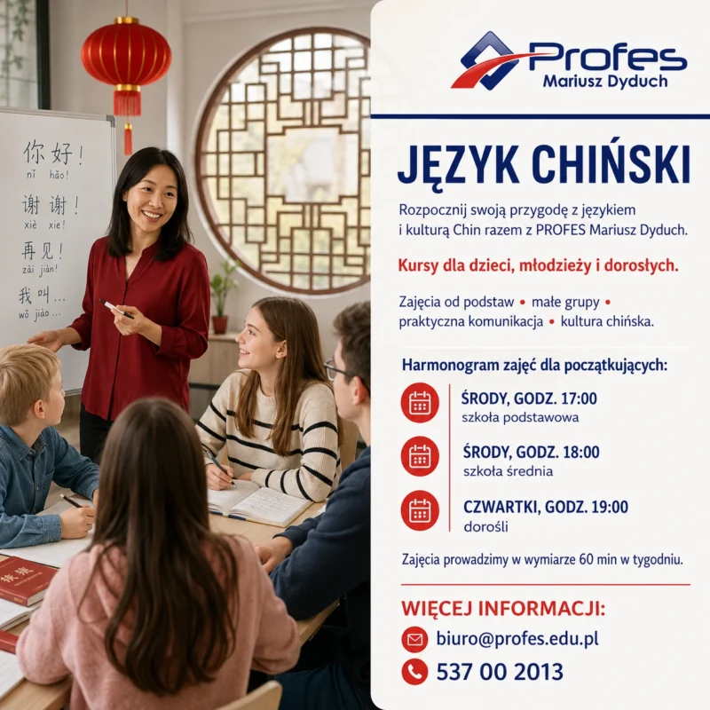 kurs języka chińskiego